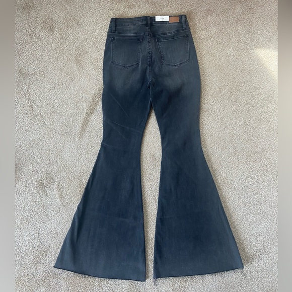 Judy Blue High Waisted Super Flare Jeans - Black Wash - Picture 5 of 15